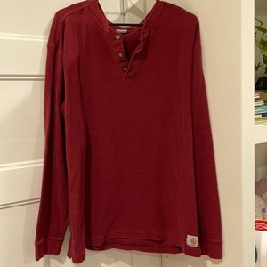 Men’s cathartt XL heavyweight long sleeve shirt